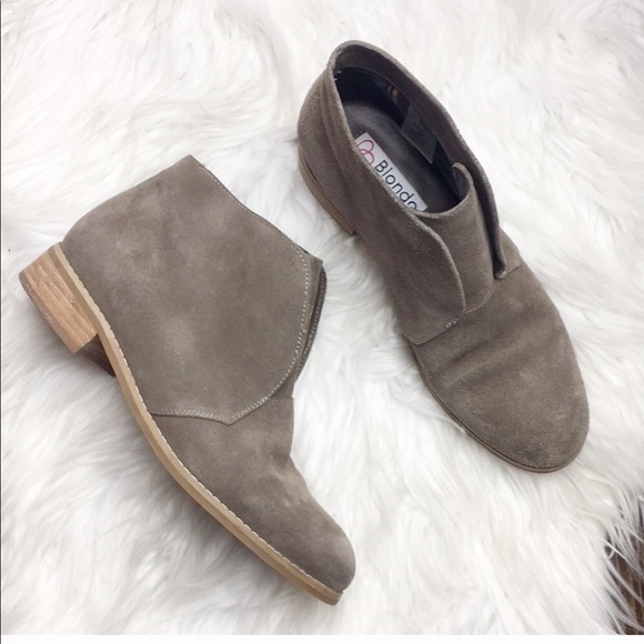 Blondo Verona Leather Suede Ankle Waterproof Boots - Picture 2 of 8